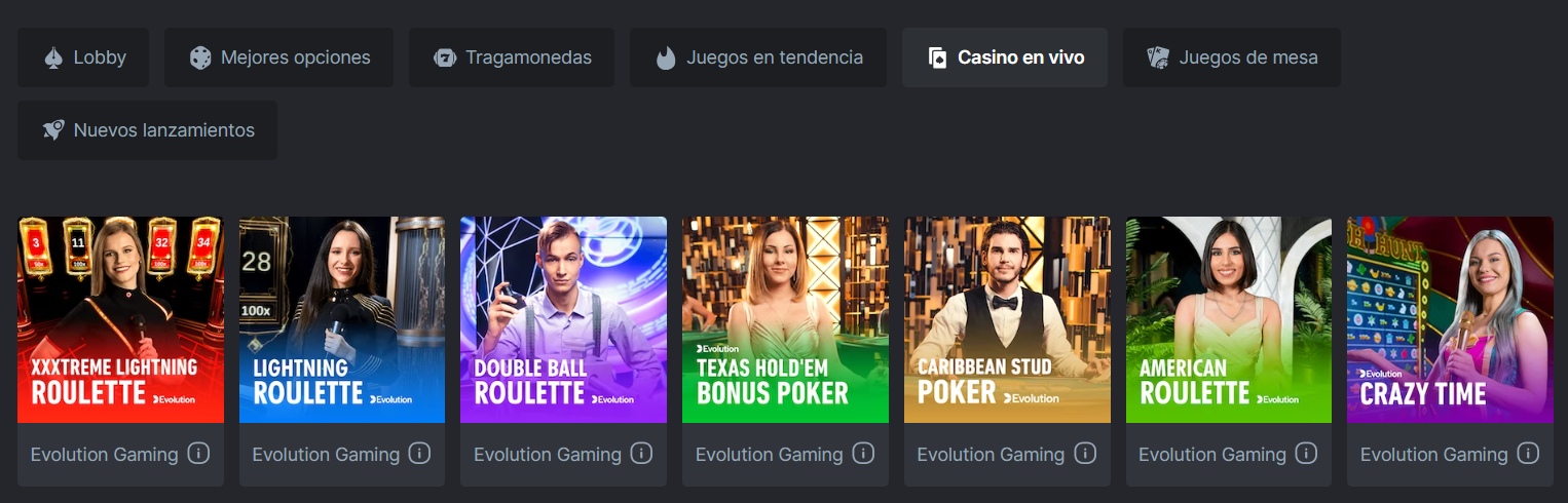 Casino en vivo en BC.Game: Disfruta de la autenticidad de los juegos de casino en vivo que BC.Game tiene para ofrecerte desde la comodidad de tu hogar.