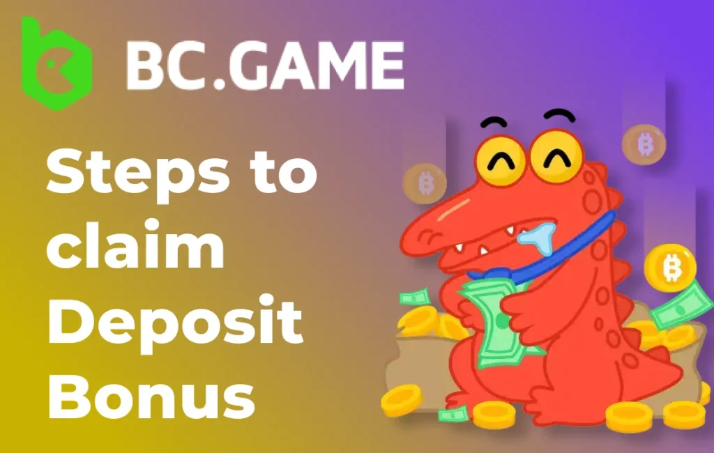 How to claim BC.Game deposit bonus