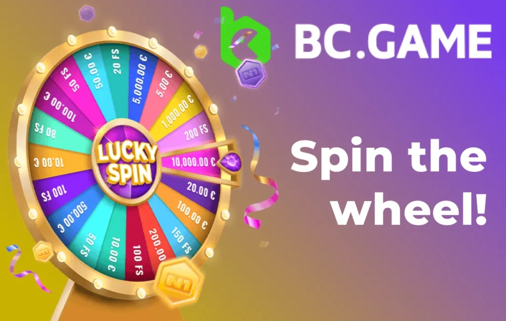 BC Game Lucky Spin bonus 